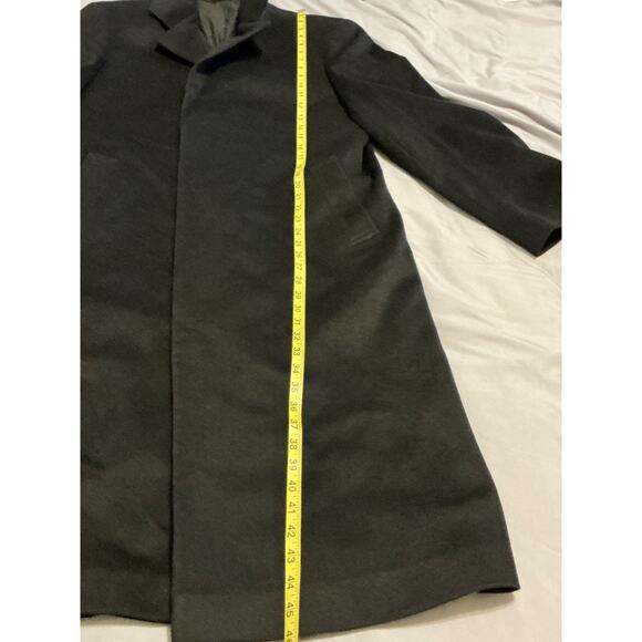 SHENGXING Cashmere Blend Men’s Black Coat SX Beautiful Coat - Picture 11 of 12